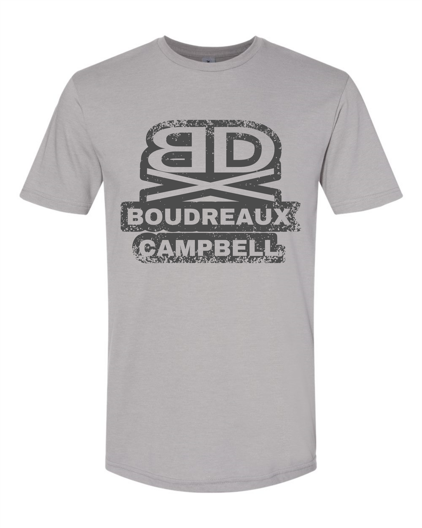 Distressed BDX logo gray